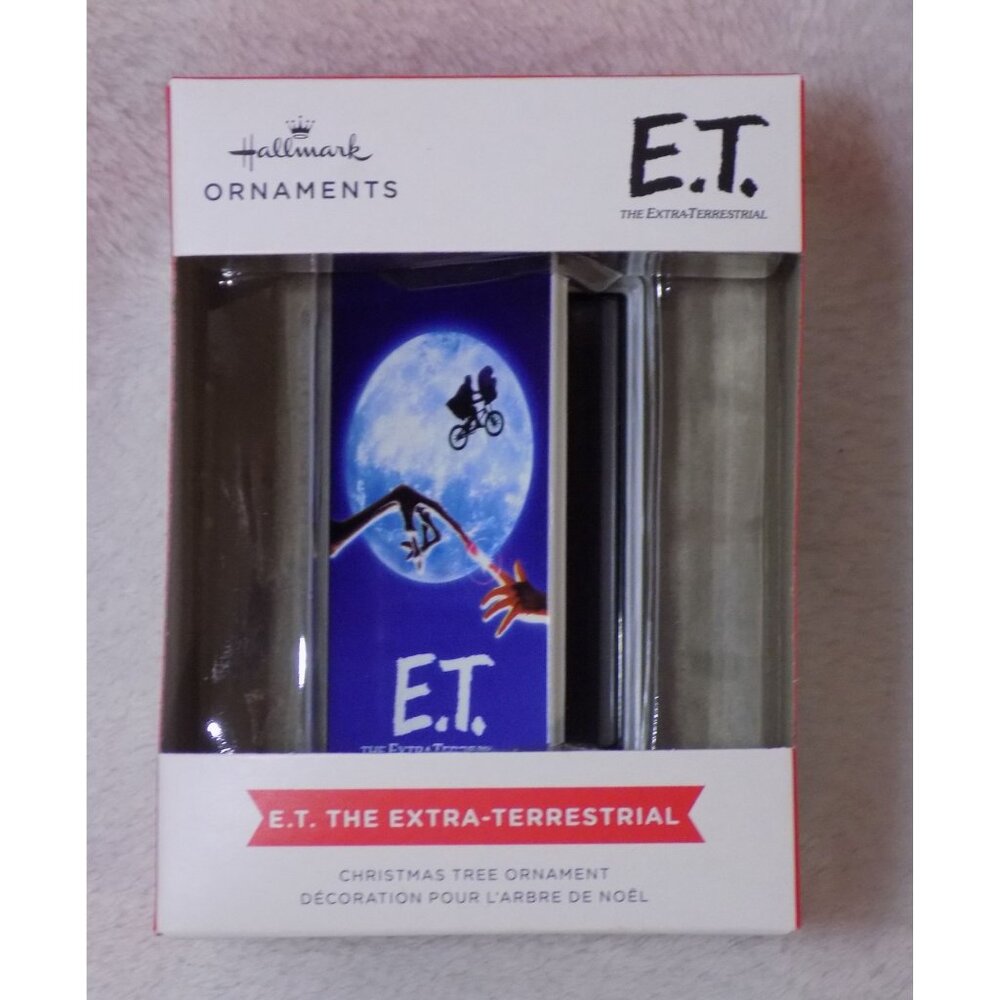 Hallmark Tree Ornament E.T. The Extra-Terrestrial Retro Video VHS Cassette Case